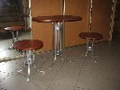 Warsaw, table and stools - design & workmanship.